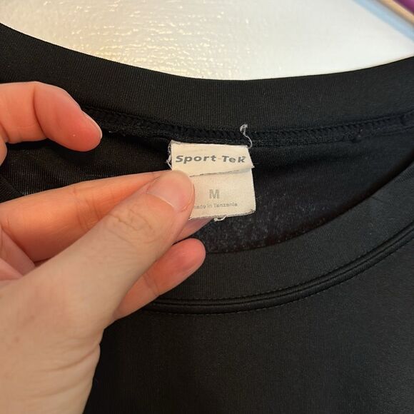 Sport Tek Black Citrus Boys Orange Graphic Short Sleeve Tshirt Size Medium - Picture 6 of 9